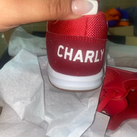 Men's Red Charly Sneakers - Picture 2 of 5